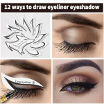 Κιτ Στένσιλ για Τοποθέτηση Eyeliner & Σκιάς Ματιών σε διαφορετικά σχήματα