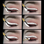 Κιτ Στένσιλ για Τοποθέτηση Eyeliner & Σκιάς Ματιών σε διαφορετικά σχήματα