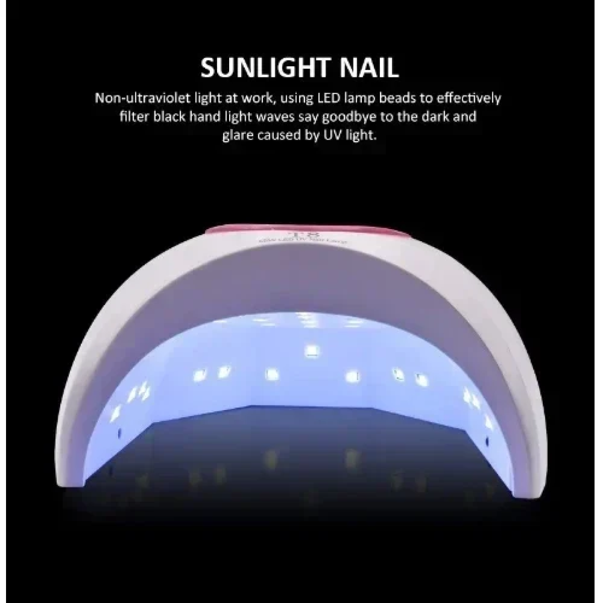Επαγγελματικό Φουρνάκι Νυχιών 65W UV/LED Lamp T8 - Ροζ