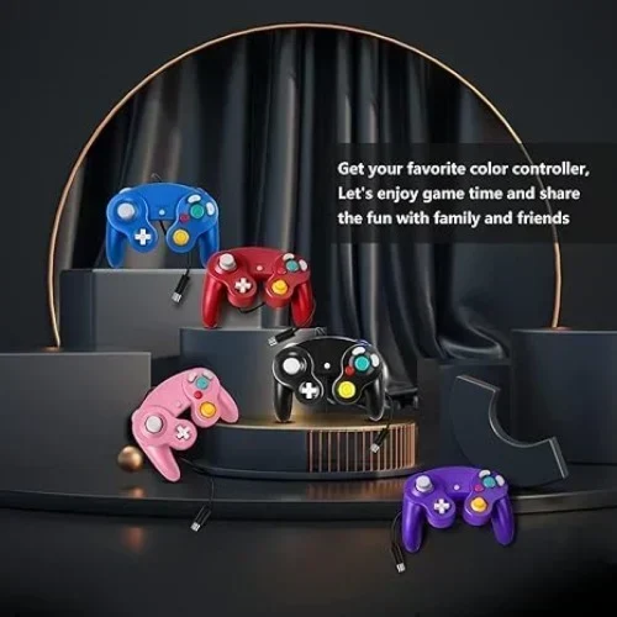 Ενσύρματο Χειριστήριο για Wii Nintendo Gamecube