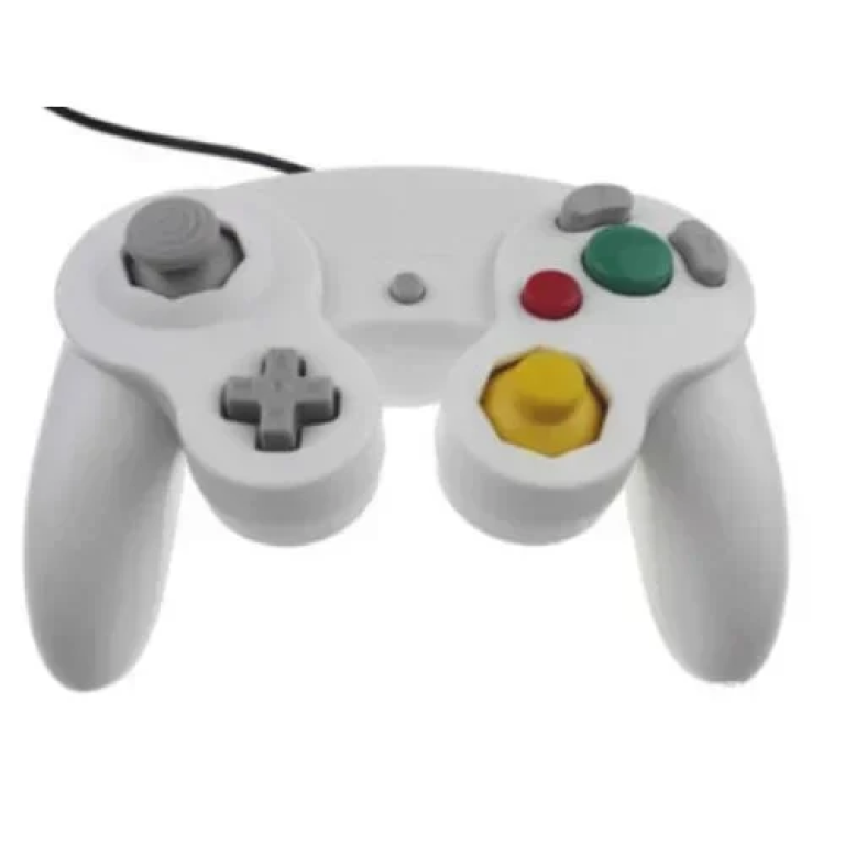 Ενσύρματο Χειριστήριο για Wii Nintendo Gamecube - Λευκό