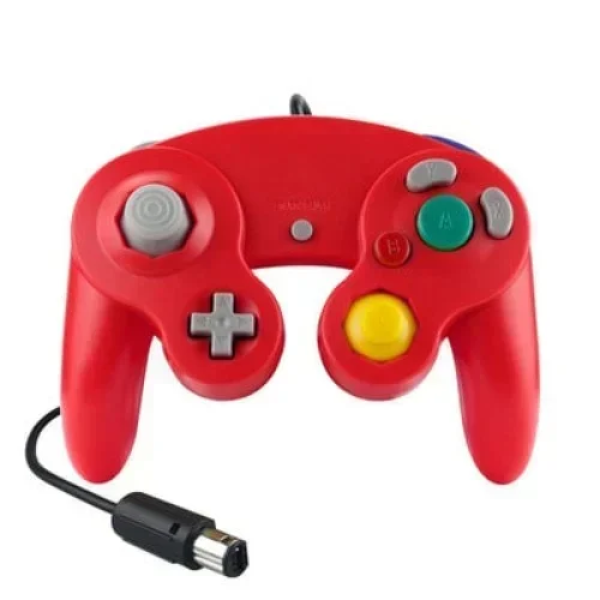 Ενσύρματο Χειριστήριο για Wii Nintendo Gamecube - Κόκκινο
