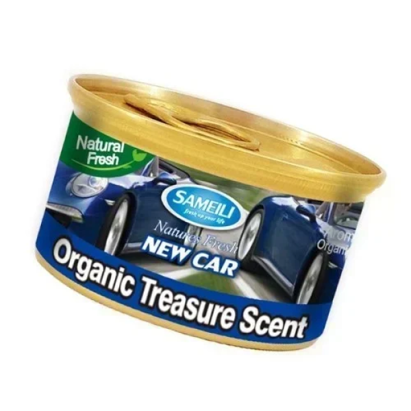 Άρωμα Αυτοκινήτου σε κονσέρβα 52g Organic Treasure Scent - New Car