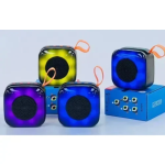 Μίνι Φορητό Ασύρματο Ηχείο Bluetooth με RGB LED Φωτισμό X-16 Μαύρο