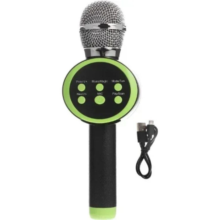 Aσύρματο Μικρόφωνο Bluetooth Καραόκε V11 Πράσινο