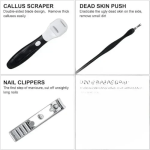 Σετ Εργαλείων Πεντικιούρ Nail & Foot Care Kit 5τμχ