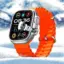 Smartwatch BW9 Ultra 4G κάρτα SIM & Camera HD 2'' - Πορτοκαλί