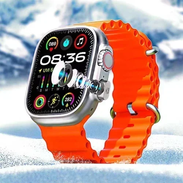 Smartwatch BW9 Ultra 4G κάρτα SIM & Camera HD 2'' - Πορτοκαλί