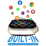 Smartwatch BW9 Ultra 4G κάρτα SIM & Camera HD 2''
