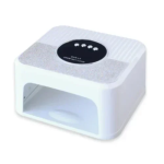 Επαγγελματικό Φουρνάκι Νυχιών UV/LED 268W Διακοσμημένο με Strass Sun L5 – Aσημί