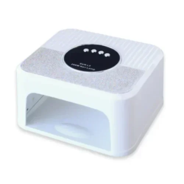 Επαγγελματικό Φουρνάκι Νυχιών UV/LED 268W Διακοσμημένο με Strass Sun L5 – Aσημί