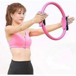 Δαχτυλίδι γυμναστικής με αντίσταση Pilates Ring ροζ