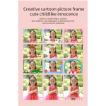 Ψηφιακή Παιδική Φωτογραφική Μηχανή στιγμιαίας εκτύπωσης με Αξεσουάρ Baby Unicorn Ροζ