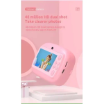 Ψηφιακή Παιδική Φωτογραφική Μηχανή στιγμιαίας εκτύπωσης με Αξεσουάρ Baby Unicorn Ροζ