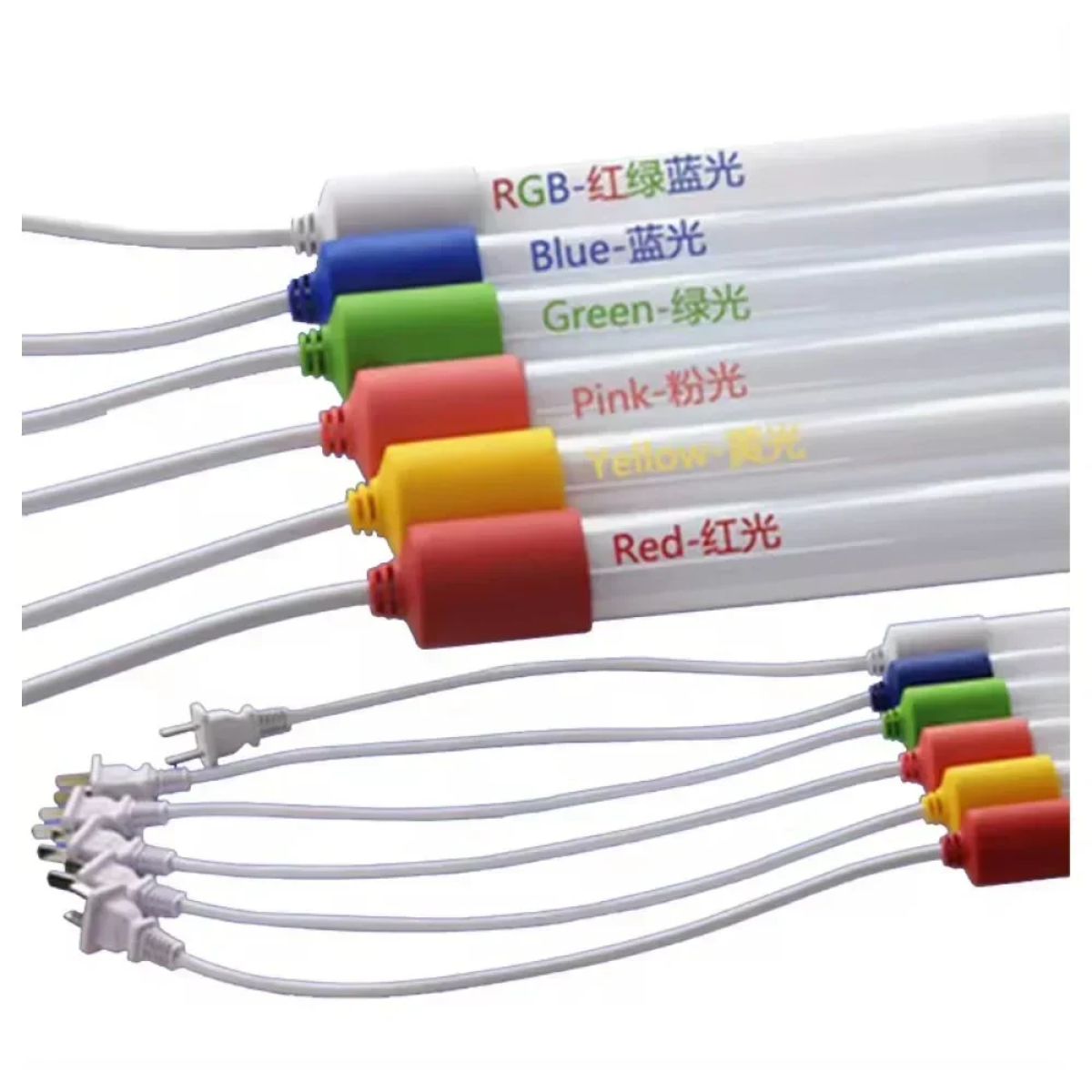 Αδιάβροχη λάμπα/σωλήνας φθορίου led 1,2μ 18W RZ-147 RGB