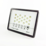 Αδιάβροχος ηλιακός προβολέας LED 600W με πάνελ Solar Light μαύρο/λευκό - Image 2