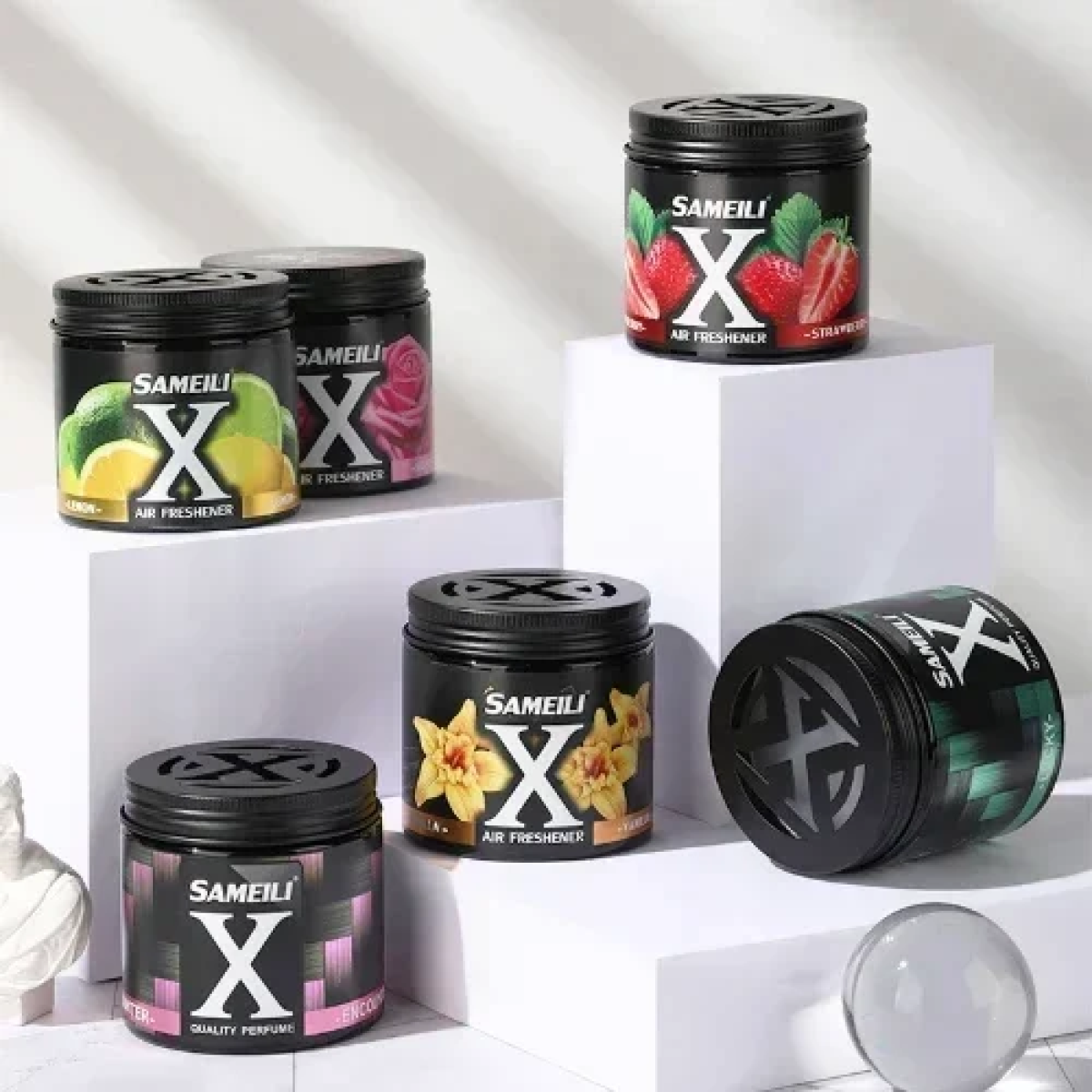 Αποσμητικό Αυτοκινήτου Αυτόματο Σπρέι 200g Sameili X