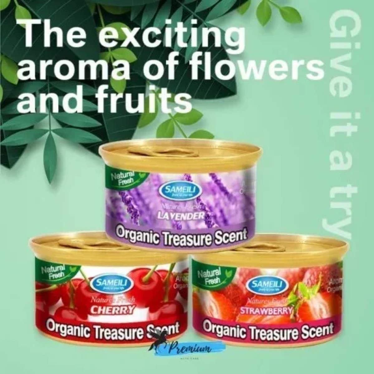 Άρωμα Αυτοκινήτου σε κονσέρβα 52g Organic Treasure Scent