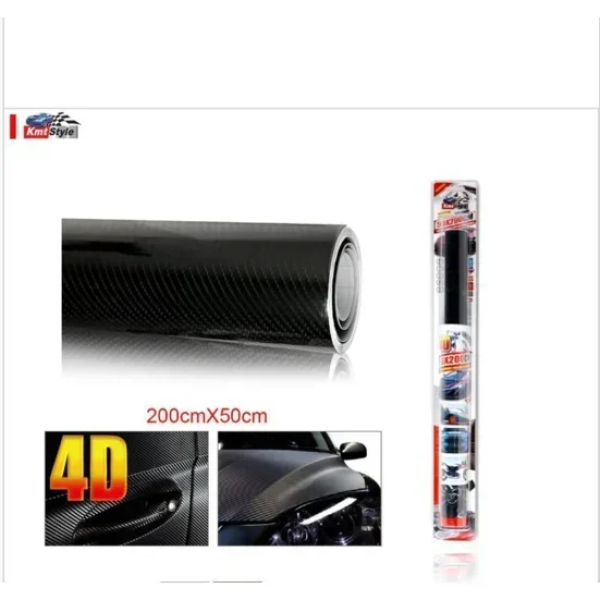 Διακοσμητική Αυτοκόλλητη Ταινία 4D Carbon 200x50cm 2001163