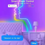 Διακοσμητική ταινία LED RGB 3m με τηλεχειριστήριο και WiFi - LED Neon Lights LD04 - Image 4