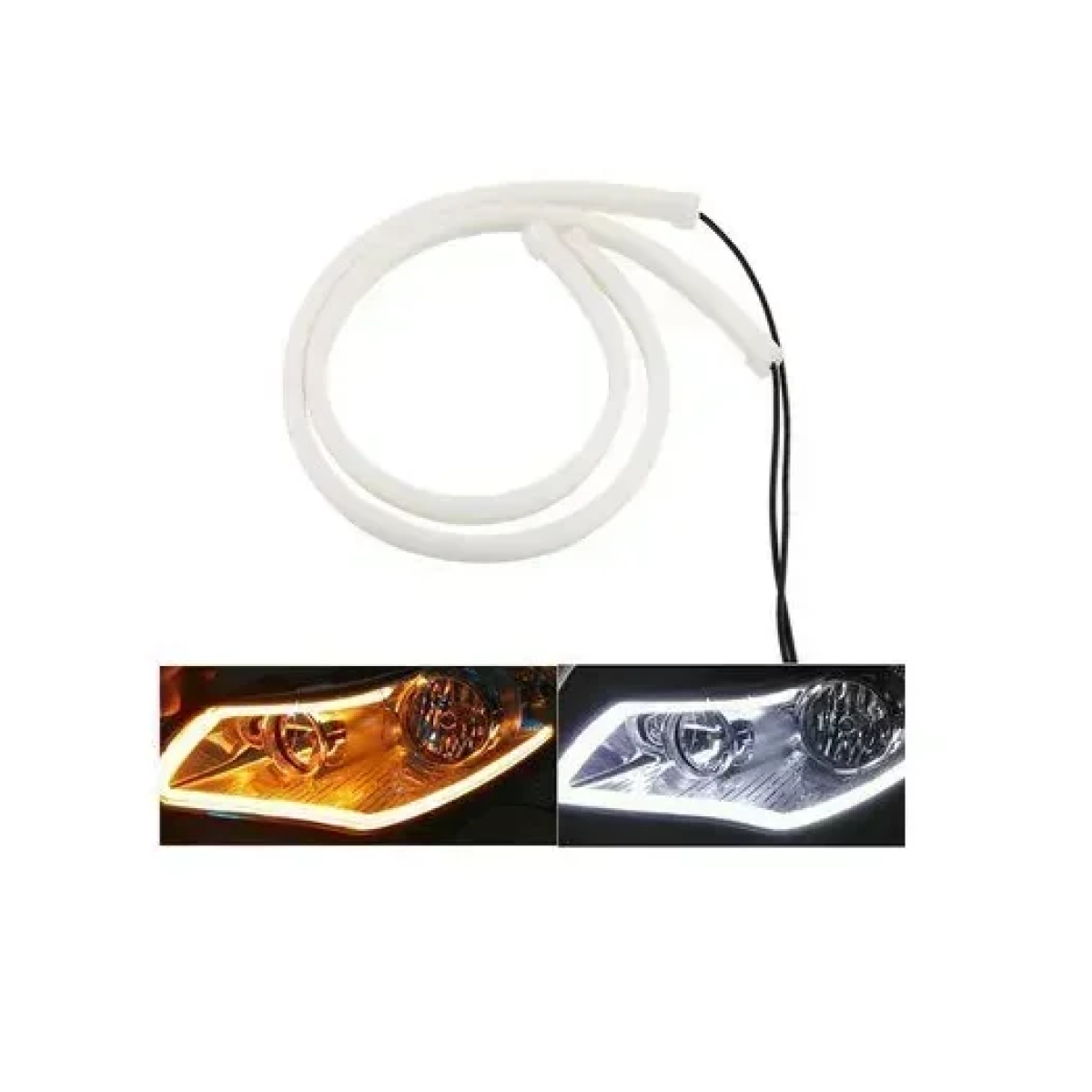 Εύκαμπτη διακοσμητική ταινία LED για φανάρι - Light soft article lamp - φώτα ημέρας 6000Κ 30cm - Image 3