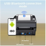 Εκτυπωτής Eτικετών Γραμμικού Κώδικα Bluetooth Arrango AG48734