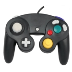 Ενσύρματο Χειριστήριο για Wii Nintendo Gamecube - Μαύρο