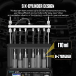 Επαγγελματική μηχανή καθαρισμού μπέκ - Fuel Injector Cleaner And Tester AUTOOL CT500 - Image 6