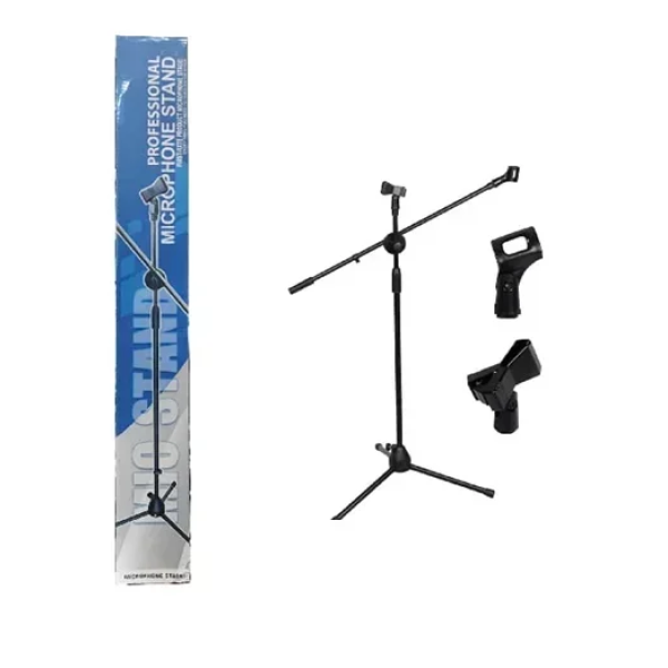 Επαγγελματική βάση μικροφώνου - Professional Microphone Stand μαύρο