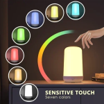 Έξυπνο επιτραπέζιο φωτιστικό LED RGB με τηλεχειριστήριο SXL-10 λευκό - Image 3