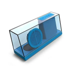 Φορητό ασύρματο ηχείο Bluetooth διάφανο Sardine SDY-033 μπλε