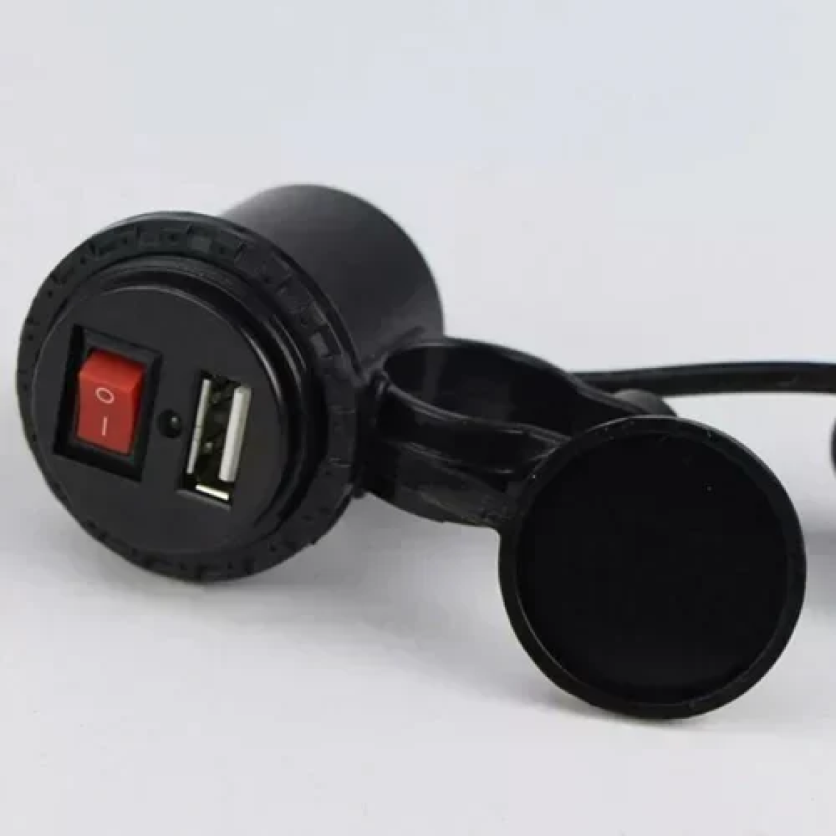 Φορτιστής USB μοτοσυκλέτας Car Charging Mobile Phone Charger JG128 μαύρο - Image 5