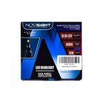 Φώτα πορείας LED COB 72W 6000K 10000lumen H7 NovSight A500-N39-H7 - Image 4