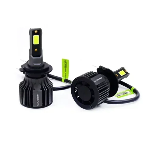 Φώτα πορείας LED COB 72W 6000K 10000lumen H7 NovSight A500-N39-H7