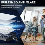 Φωτιστικό φωτογράφισης LED Photographic Fill Light RL-24 μαύρο