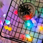 Γιρλάντα φωτισμού LED RGB 10m 100LED με τηλεχειριστήριο PX042 - Image 2