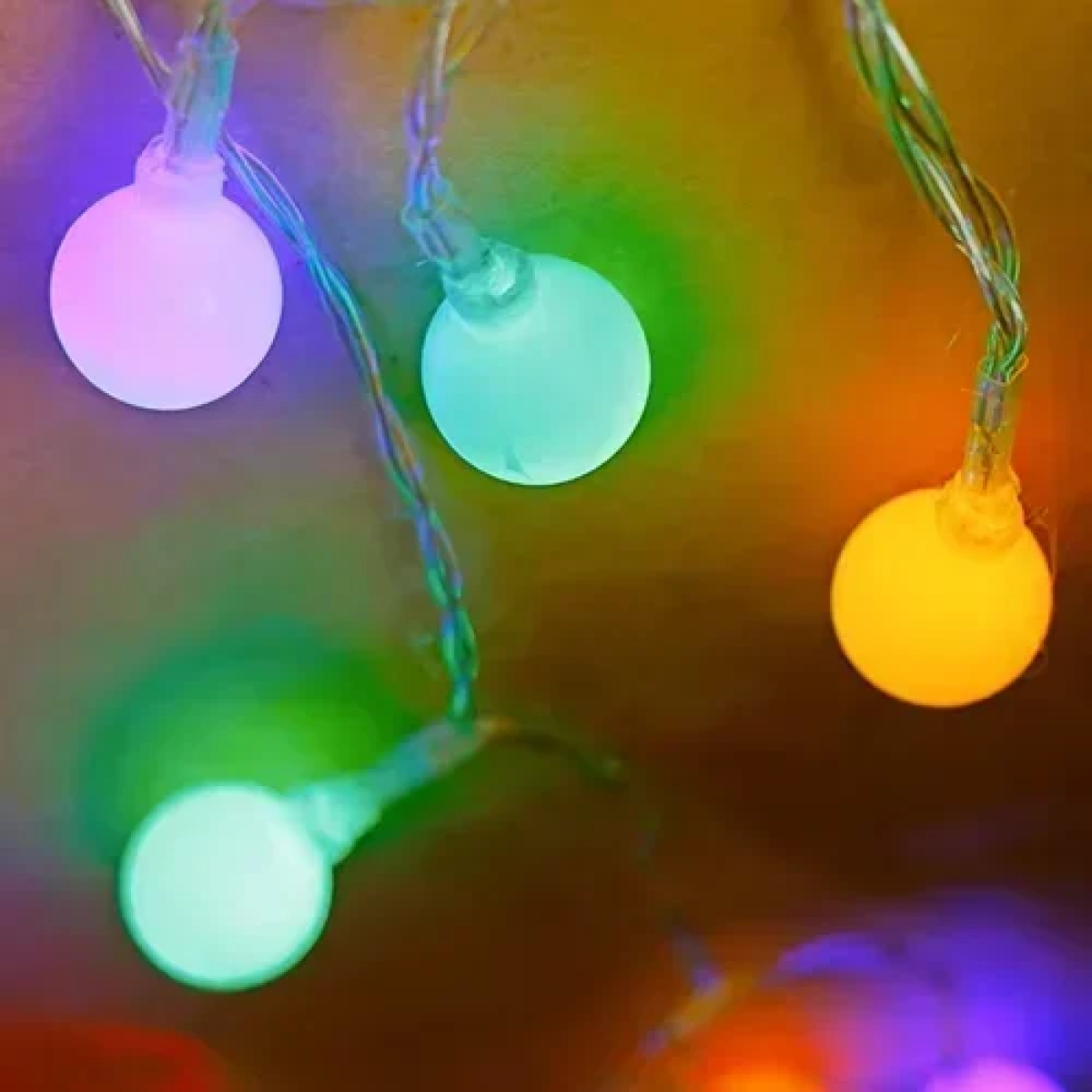 Γιρλάντα φωτισμού LED RGB 20m 200LED με τηλεχειριστήριο PX042 - Image 4