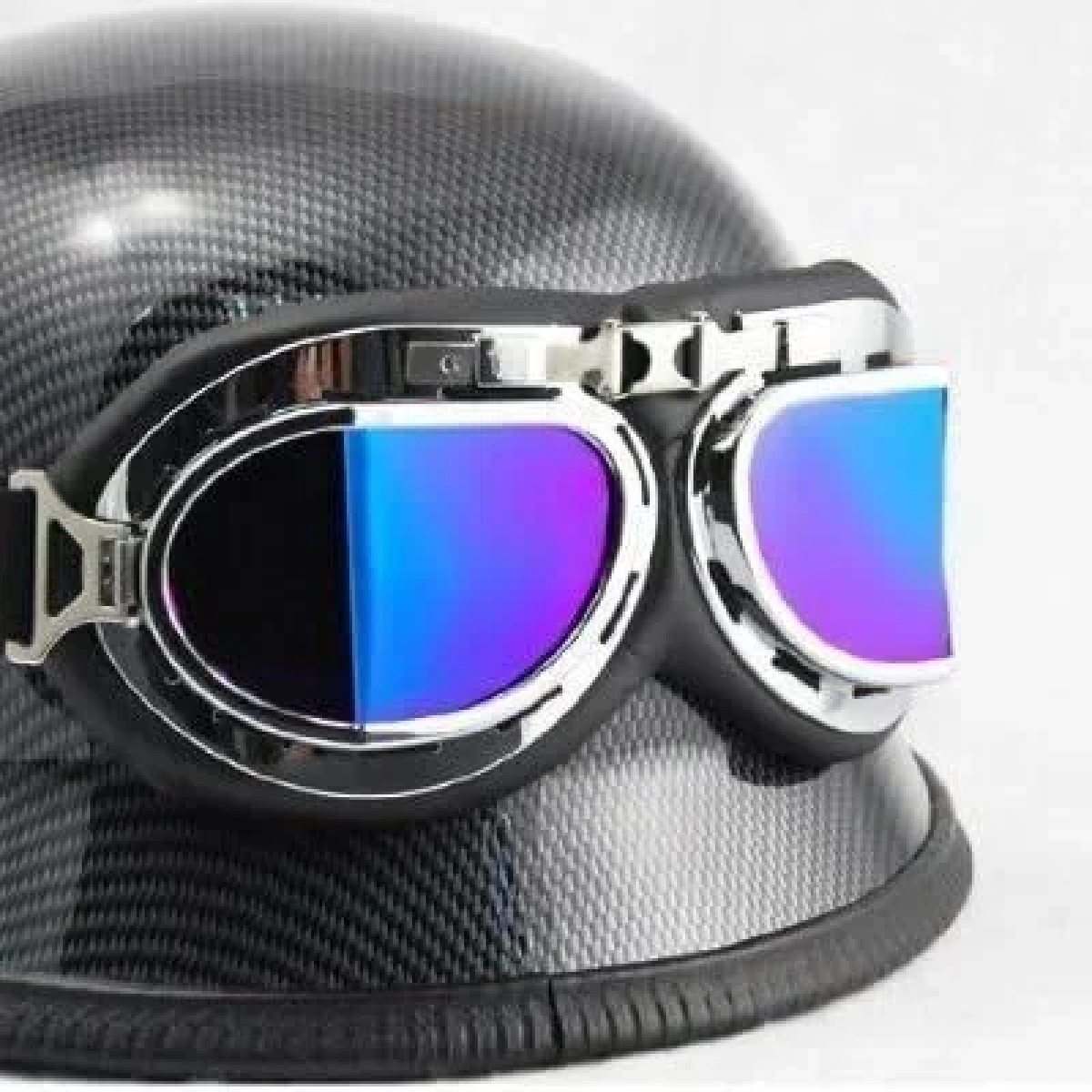 Γυαλιά μοτοσικλέτας Retro Pilot Style Cruiser Αντιανεμικά και με προστασία από τη σκόνη Unisex