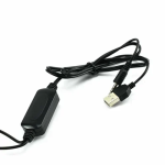 Ηχεία υπολογιστή 2.0 με RGB φωτισμό και ισχύ 3W Andowl Q-YX17 μαύρο - Image 3