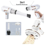 Ηλεκτρικό σκουπάκι χειρός για ακάρεα 3 σε 1 Andowl Q-CM001 λευκό