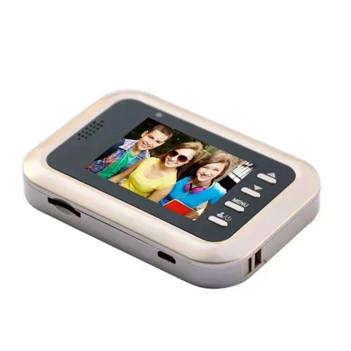 Ηλεκτρονικό ματάκι/κάμερα πόρτας με οθόνη Jiageng JG191 χρυσό - Image 2