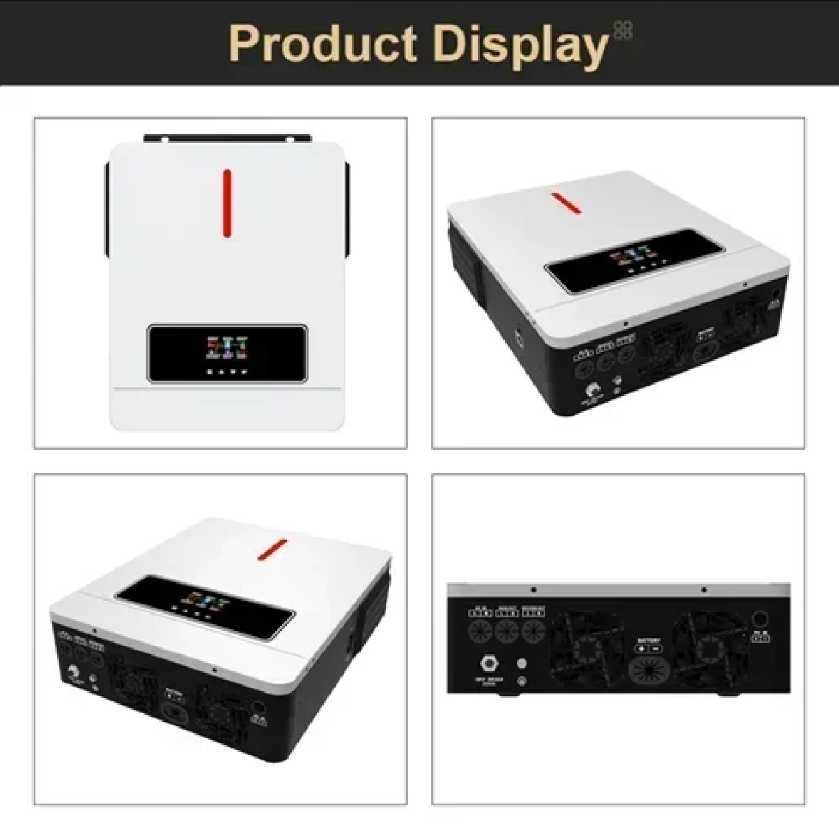 Inverter καθαρού ημιτόνου υβριδικό 3kW - 3000W Minte Energy μονοφασικό WIFI MPPT - Image 4