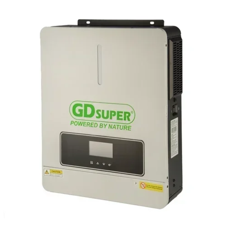 Inverter καθαρού ημιτόνου υβριδικό GDSUPER 3.6kW – 3600W 24V μονοφασικό WIFI MPPT