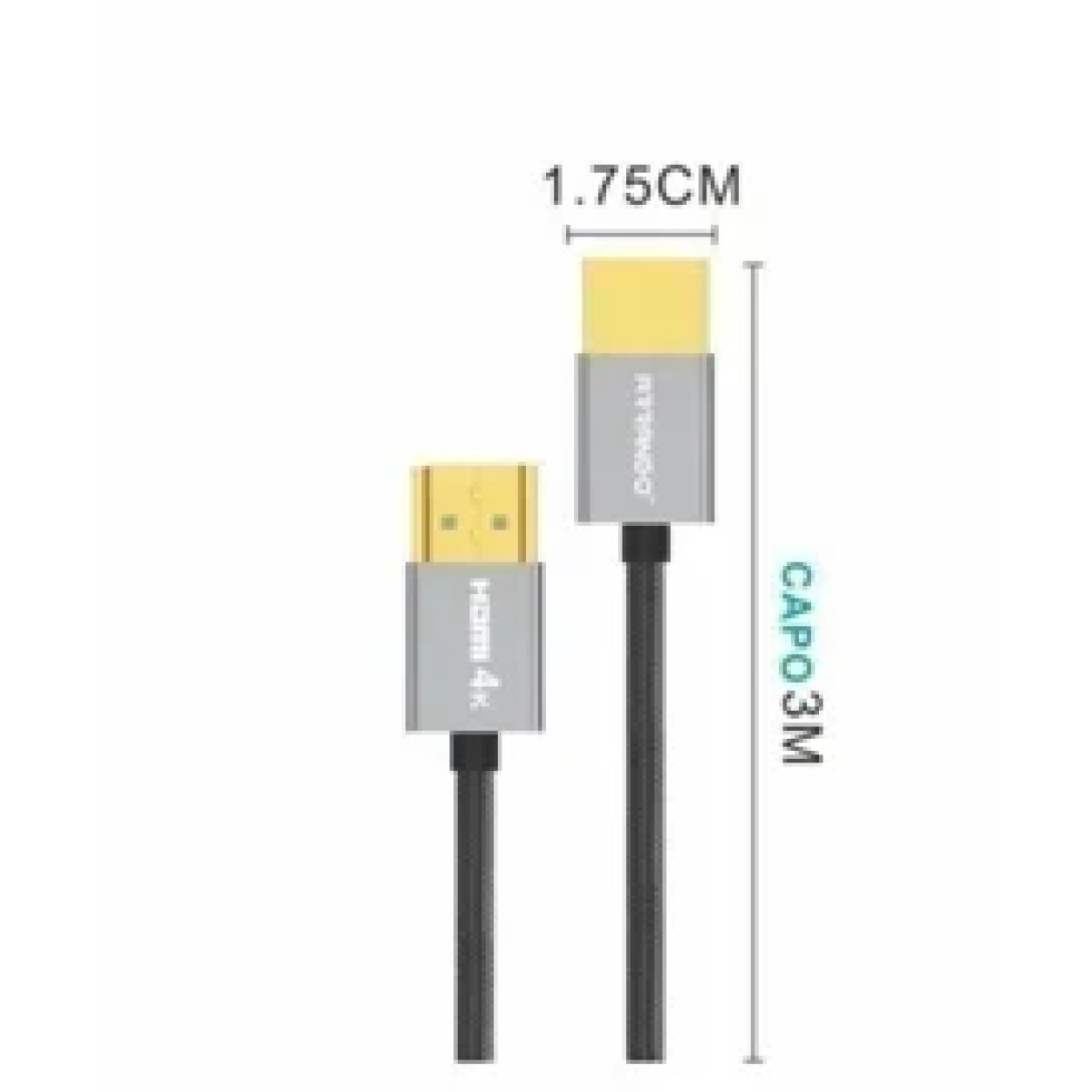 Καλώδιο Σύνδεσης HDMI 4K Ultra-Speed 3M Arrango AC49310