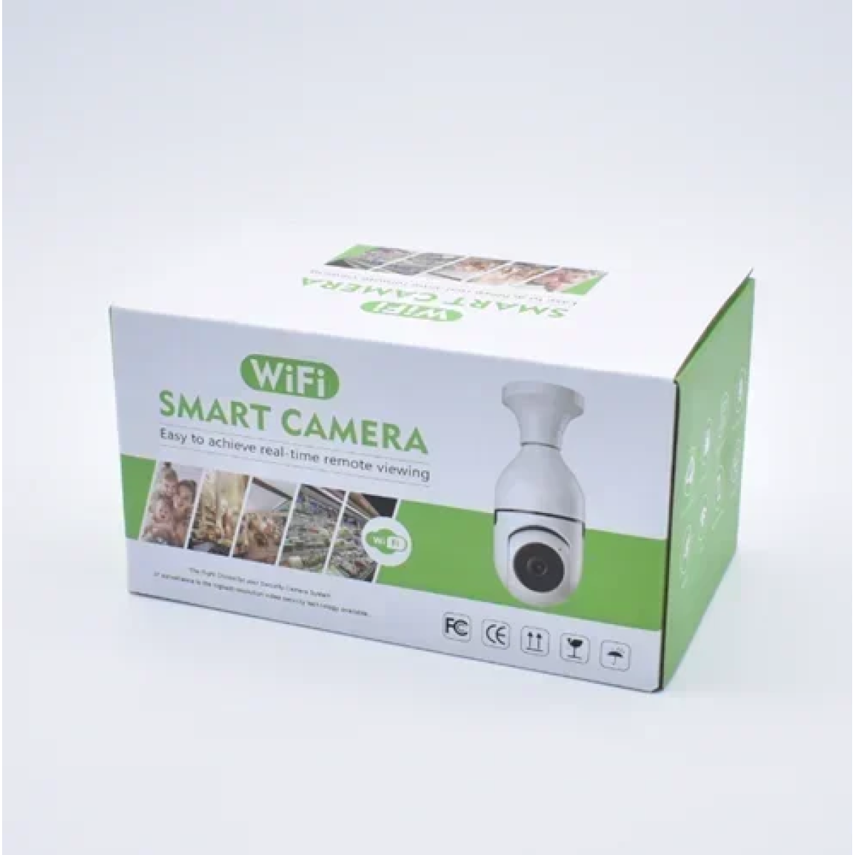 Κάμερα ασφαλείας εσωτερικού χώρου με WiFi Smart Camera - λευκό - Image 3