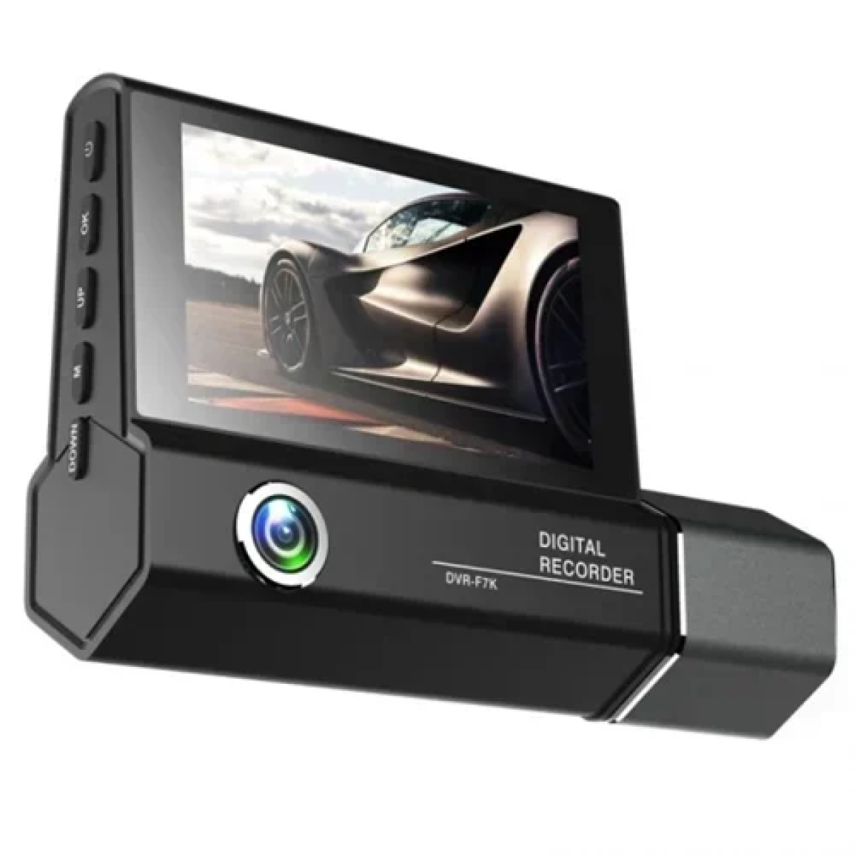 Κάμερα DVR αυτοκινήτου 1080P για ταμπλό 170° Night vision 3 Lens DV-3L – OEM - Image 3