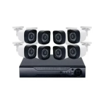 Kit IP 8 καμερών ασφαλείας 4K WiFi και καταγραφικό Andowl Q-S888