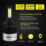 Λάμπες αυτοκινήτου LED 6500K ψυχρό λευκό 9-32V 36W 2 τμχ Nighteye A315-S2-H7 - Image 4