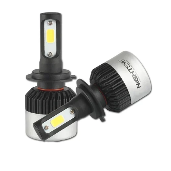 Λάμπες αυτοκινήτου A315-S2-H7 LED 6500K ψυχρό λευκό 9-32V 36W 2 τμχ Nighteye