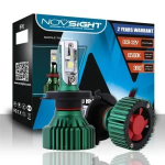 Λάμπες αυτοκινήτου LED 60W 6500K 16000 Lumens 2τμχ A384-N8-H4 NovSight - Image 2